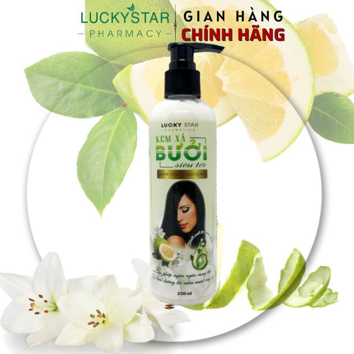 Kem Xả Tinh Dầu Bưởi – 250ml